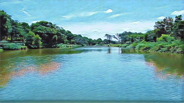 Edited in Prisma app with Villa