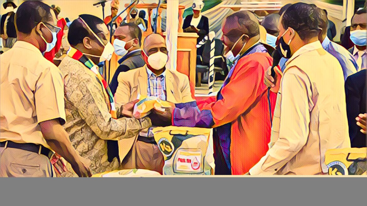 Zanu PF aid distribution controversy