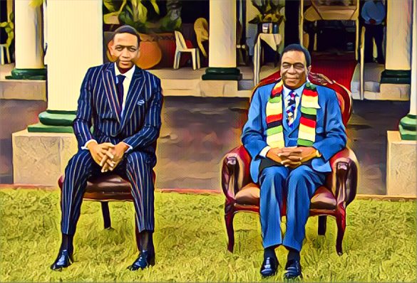 Mnangagwa praises Uebert Angel