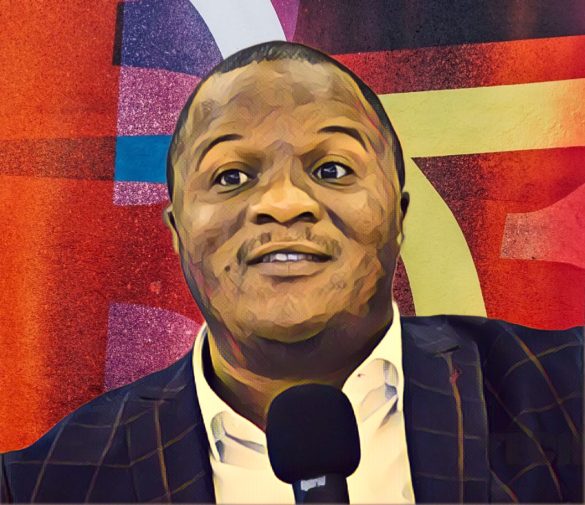 Pastor Obedia Musindo speaks on marital intimacy Pastor Obedia Musindo delivering a sermon about sexual fulfillment in marriage