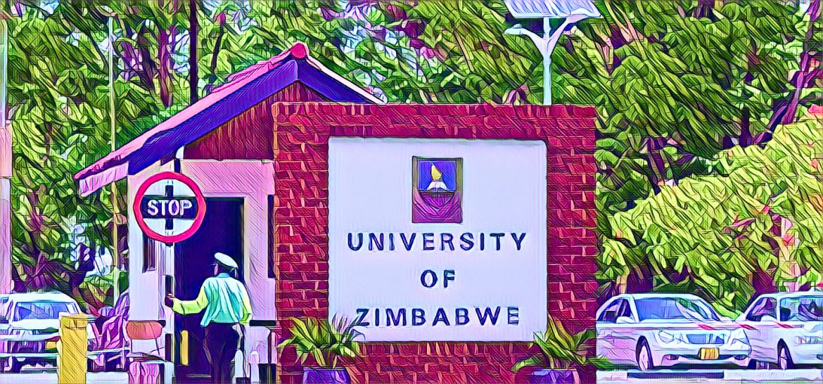 University of Zimbabwe Lecturers and Students Protest Lecturers and students protest during the University of Zimbabwe strike in Harare