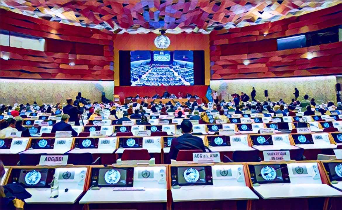 Zimbabwe delegation at the 78th World Health Assembly