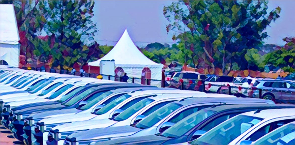 Mnangagwa Hands Army 102 Vehicles Amid Rising Party Tensions